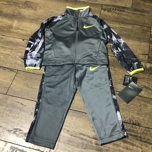 Boys Nike Track Suit Set